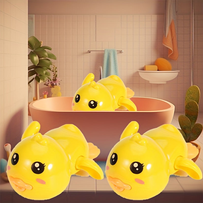Cartoon Duck Bath Toy for Baby Swimming