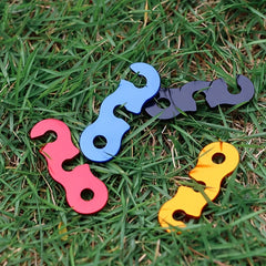 10pcs Adjustable Tent Cord Rope Buckles Tensioners Fastener