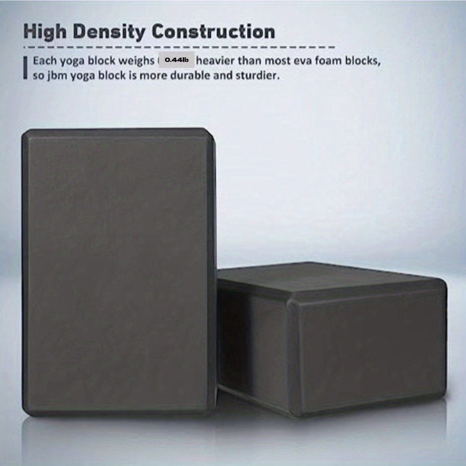 1pc Non Slip High Density Yoga Blocks for Enhanced Yoga Pilates and Meditation