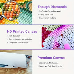 Dragon Baby Diamond Painting Tools - 5D DIY Round Full Diamond Kit