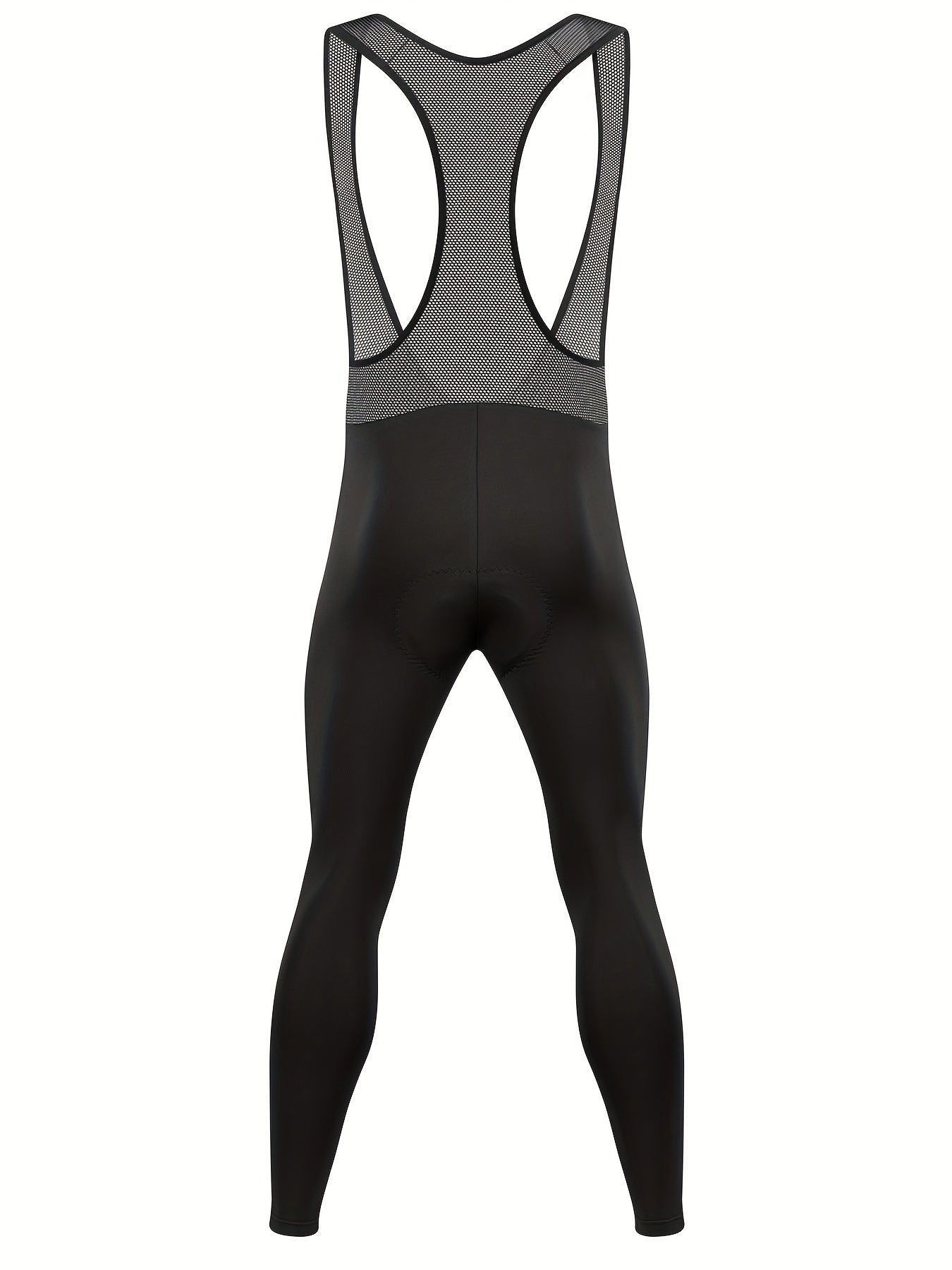 Men's Cycling Suspenders 3D Padded Pants Thermal Leggings