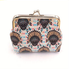 Skull Head Coin Purse Earphone Bag Girls Vintage Birthday Gift