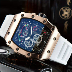 Kids Quartz Barrel Watch Pointer Alloy Wristwatch Men's Accessories
