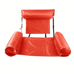 Inflatable Floating Lounger Chair for Pool and Beach