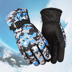 Non-slip Plus Velvet Warm Gloves for Cycling Skiing