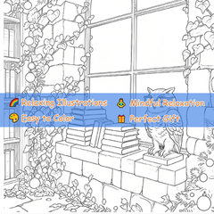Christmas Adult Coloring Book Santa & Christmas Tree Designs