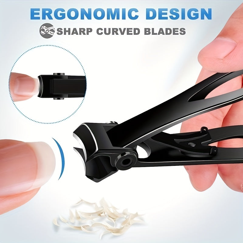 Stainless Steel Large Nail Clippers For Thick Nails Finger Nail Cutter