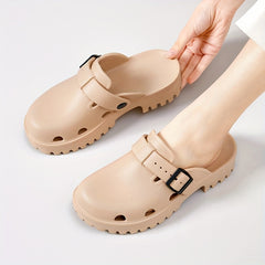 Women's Closed Toe Arch Support Summer Clogs Garden Shoes