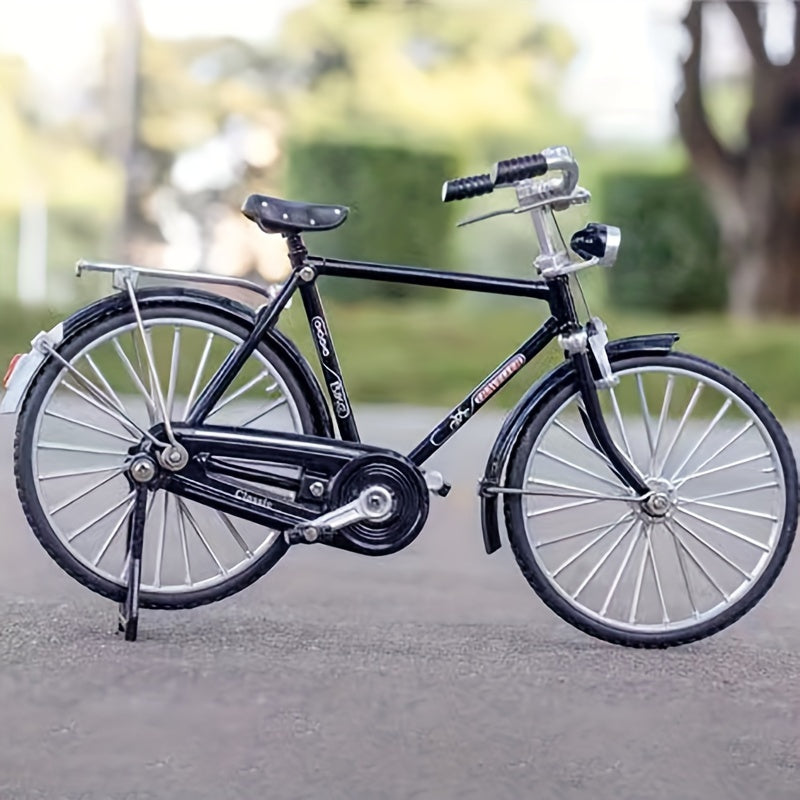 1pc Mini Alloy 28 Big Bar Toy Car Model Bicycle Ornament