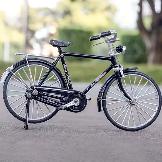 1pc Mini Alloy 28 Big Bar Toy Car Model Bicycle Ornament