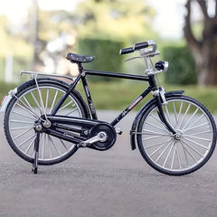 1pc Mini Alloy 28 Big Bar Toy Car Model Bicycle Ornament