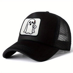 Halloween Element Embroidered Pattern Peaked Hat Baseball Cap