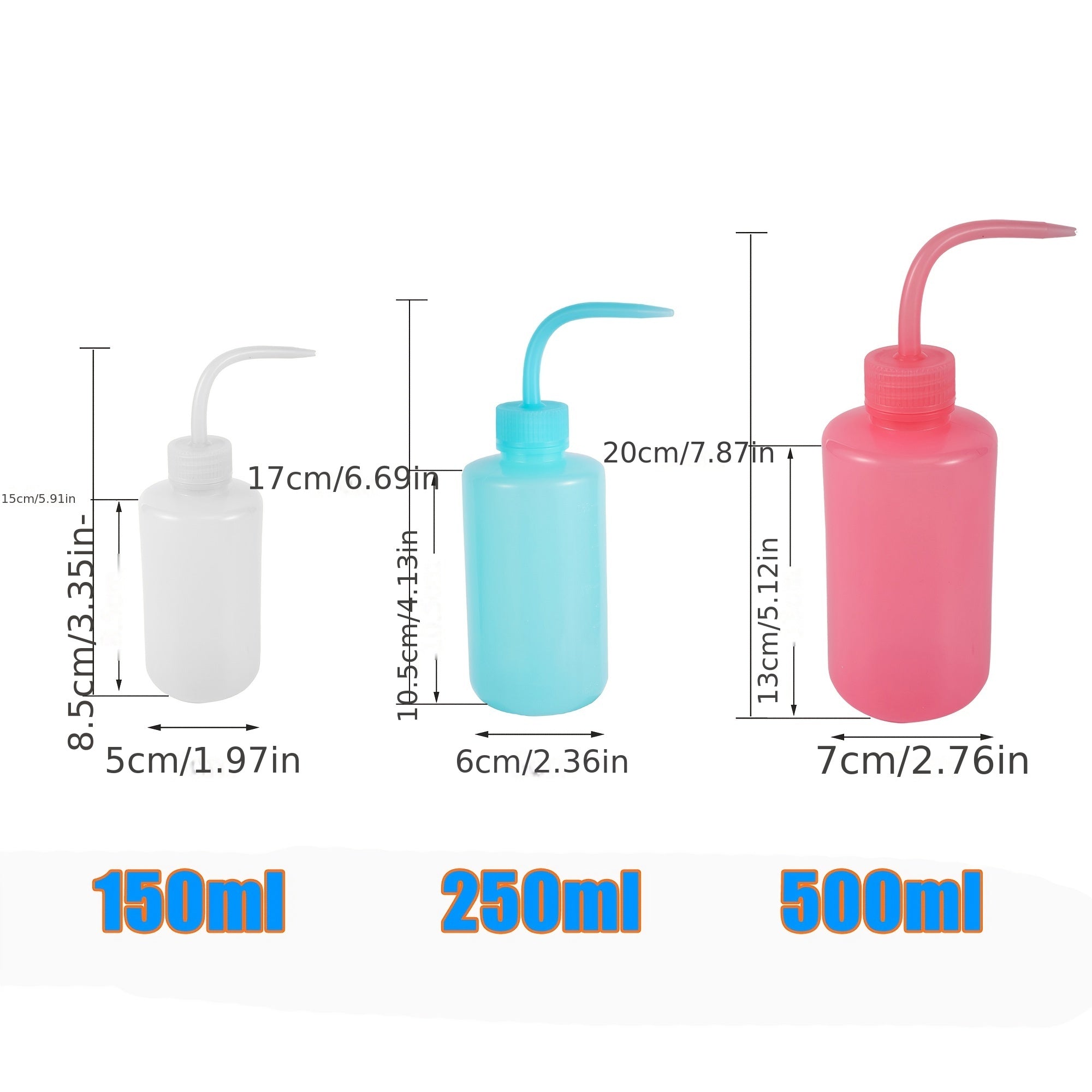 Plastic Squeeze Bottle Pot Plants Watering Bottle Sauce Dispenser