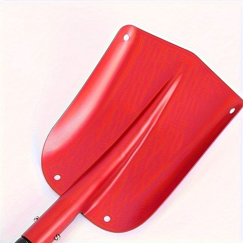 Aluminum Snow Shovel Telescopic Folding Portable Multifunctional
