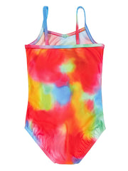Girls Tie Dye Butterfly One Piece Swimsuit Kids Beach Bathing Suits