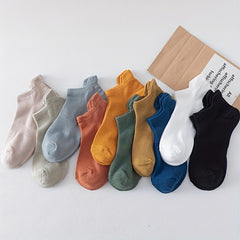 10 Pairs Women's Ankle Socks Soft Lightweight Low Cut Stockings
