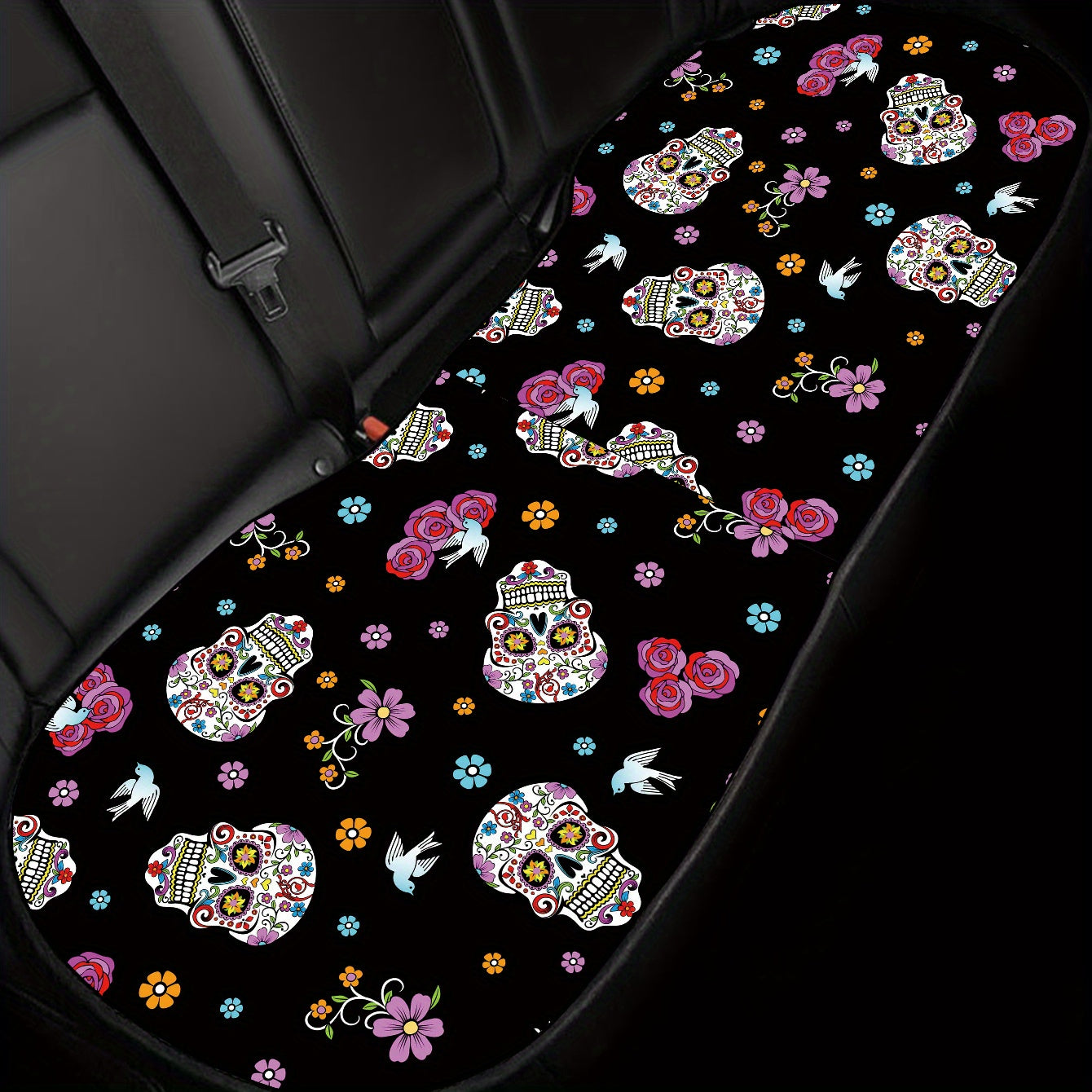 Leopard Printed Car Seat Cushion Set