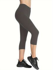 Women's Butt Lifting Yoga Cropped Pants