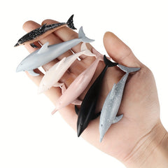 12pcs Ocean Animals Dolphin Fish Sea Marine Models Action Figures Toys