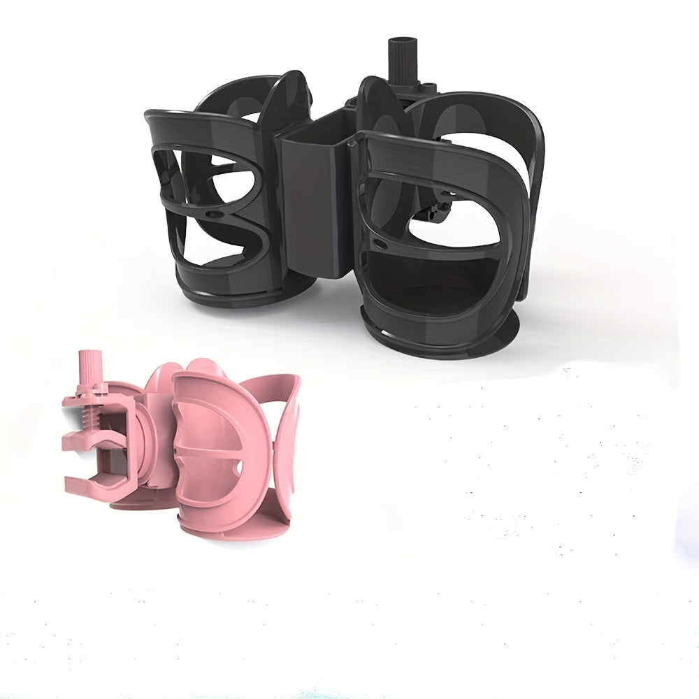 Convenient Stroller Cup Holder & Adjustable Handlebar Accessory