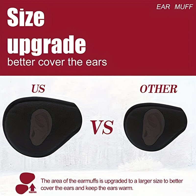 Earmuffs Winter Warm Anti cold Ear Bags Winter Ear Warmers Outdoor Travel