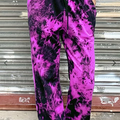 Tie Dye High Waist Harem Drawstring Pants