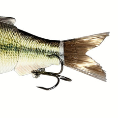 31g Lifelike Jointed Hard Fishing Lures Slow Sinking Bait for Bass Trout