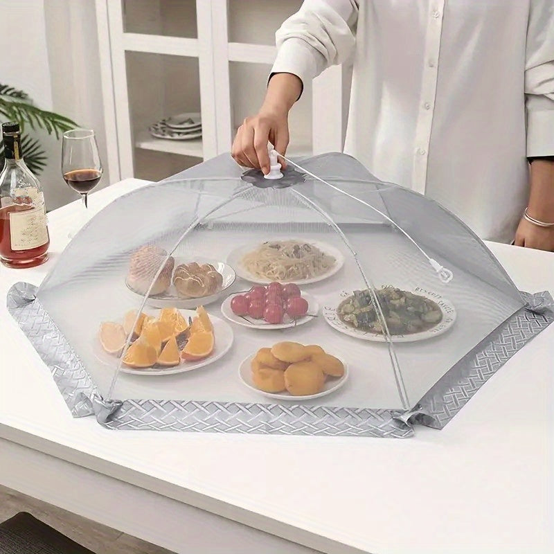 Foldable Anti Fly Vegetable Cover for Summer Kitchen Use