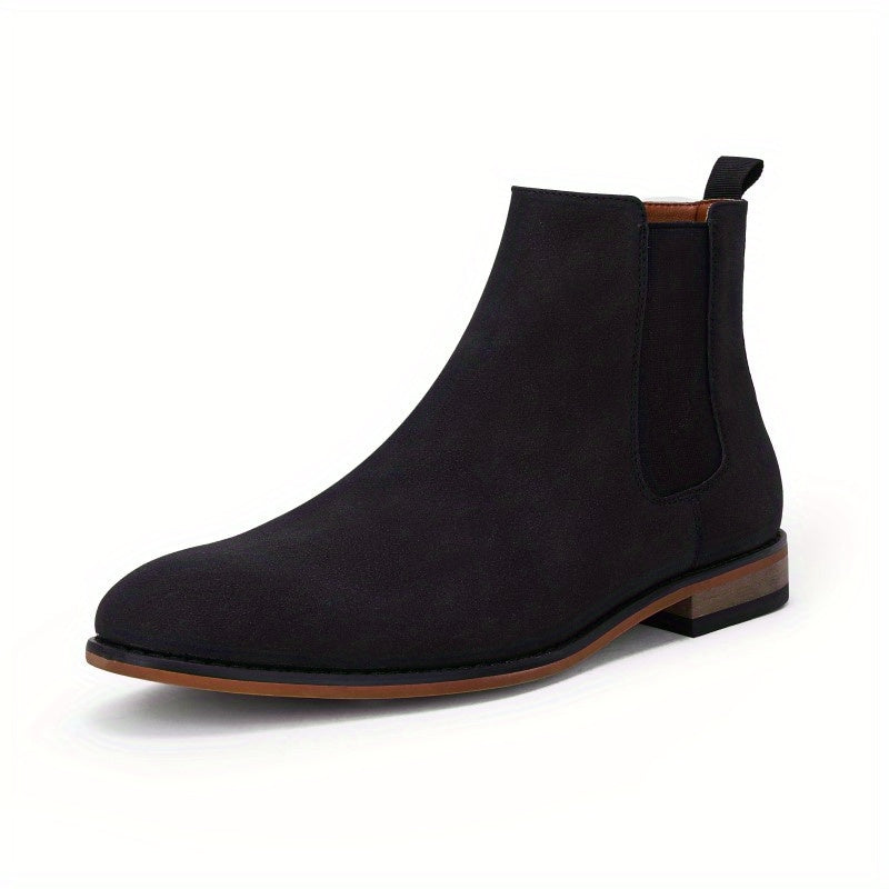 Men's Chelsea Boots Preppy Style Casual Walking Shoes