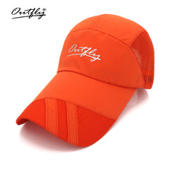 Men's Summer Baseball Cap Sunshade Quick Dry Hat Wide Brim Outdoor Hiking