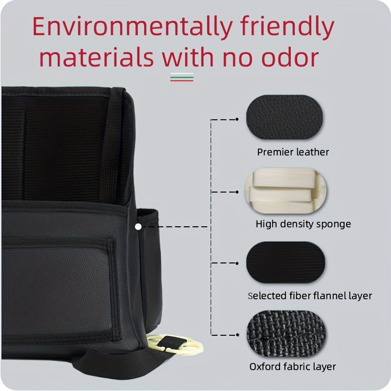 Car Storage Pocket Between Seats With Cup Holder Car Purse Holder