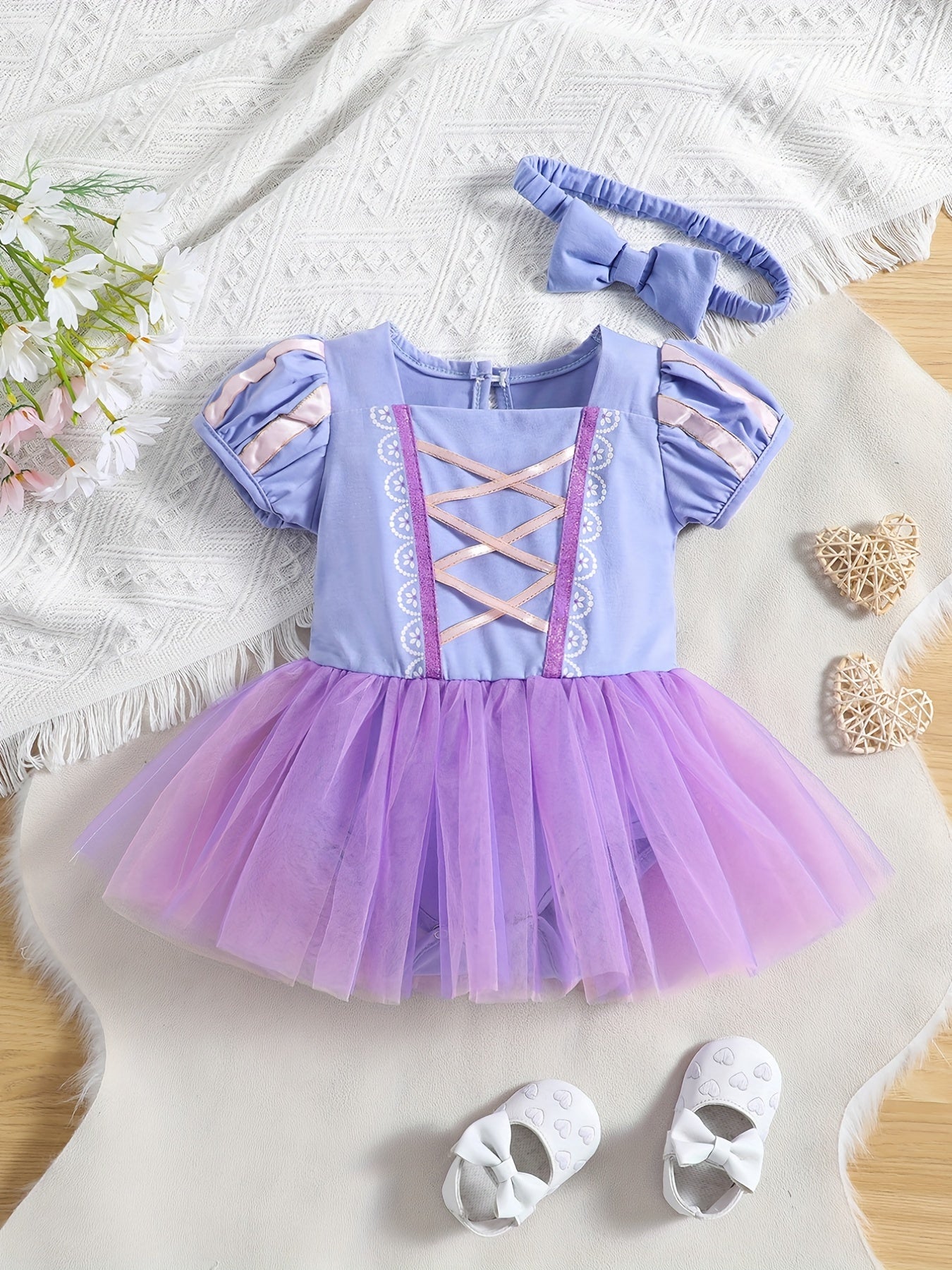 Baby Girls Fancy Puffy Princess Dress Christmas Halloween Costume