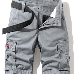 Men's Drawstring Cargo Shorts for Summer Outdoor