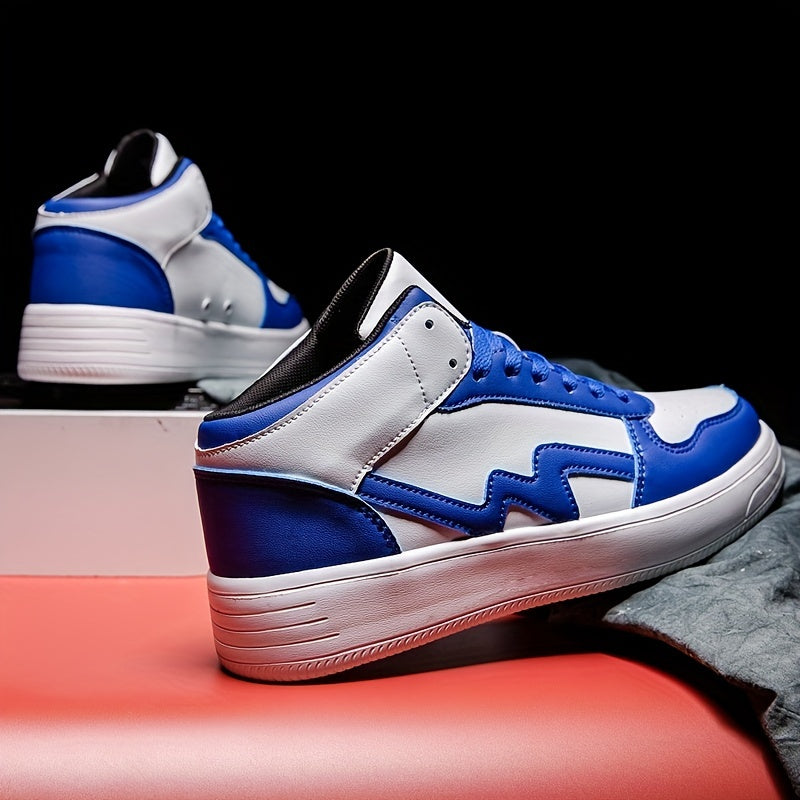Comfy Block Sneakers Lace up Summer Skate Shoes
