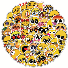 100pcs MEME Cartoon Stickers for Laptops and More