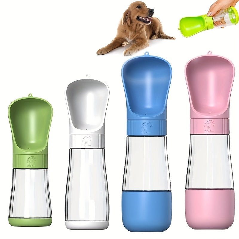 Portable Dog Water Bottle & Bowl Dispenser for On-the-Go Hydration