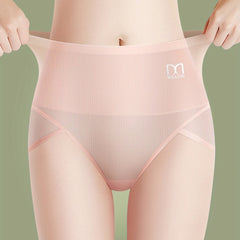 Letter Print Briefs Comfy & Breathable Stretchy Intimates Panties