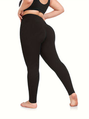 Solid Liner Fleece High Rise Leggings