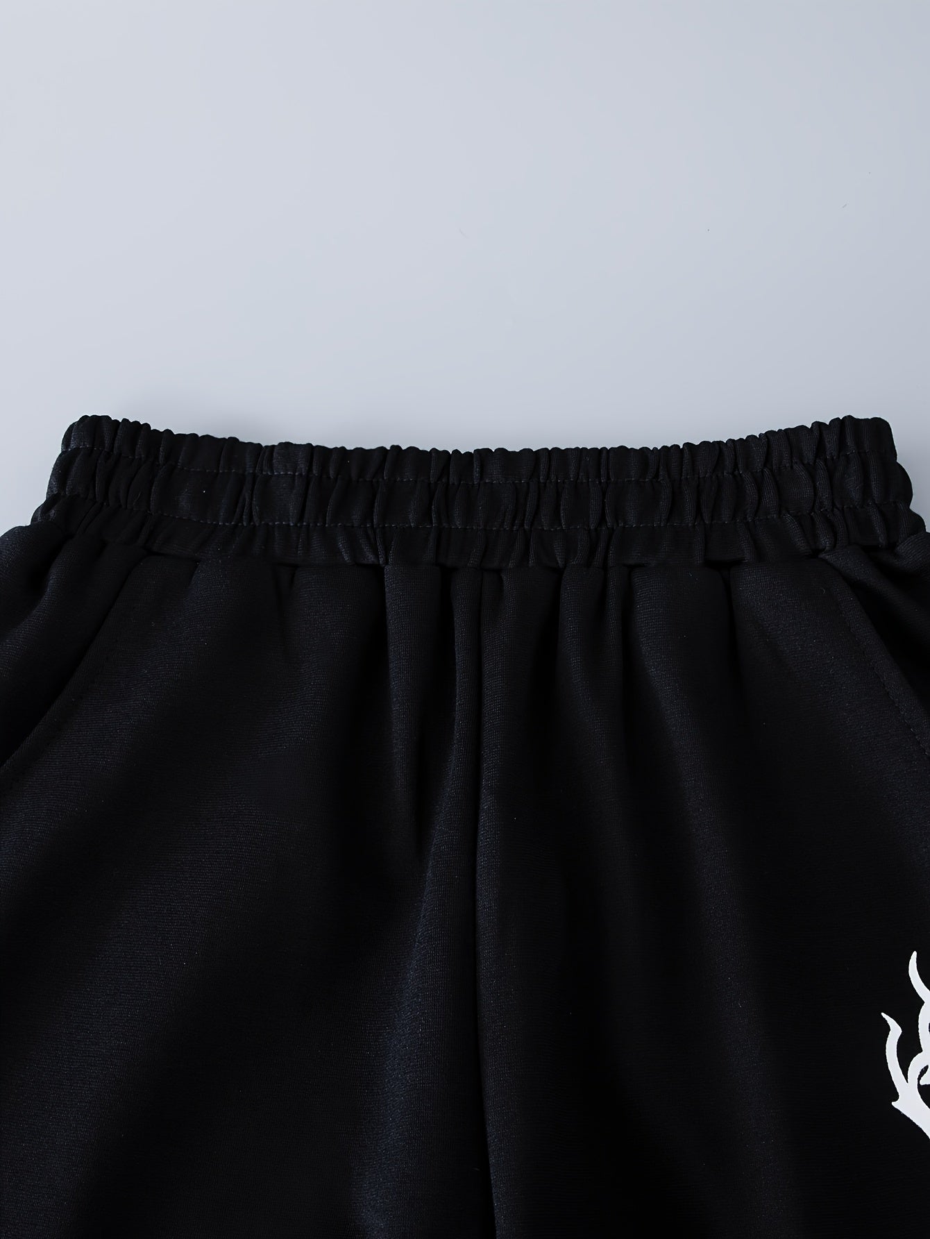 Letter Print Boys Active Sweatpants Breathable Jogger Sports Pants