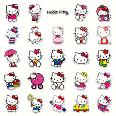 50pcs Anime Cartoon Graffiti Stickers Waterproof for Laptop Motorcycle Car