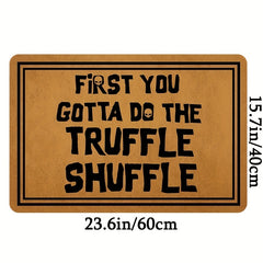 Funny Welcome Doormat Low Pile Indoor Outdoor Entrance Mat