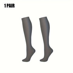 Compression Socks 15-20mmHg Graduated Knee High Socks for Women & Men