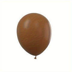 22pcs 25.4cm Brown Matte Thickened Latex Balloon Wedding Party Decoration