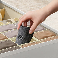 Stylish Oxford Cloth Flip Underwear Storage Box