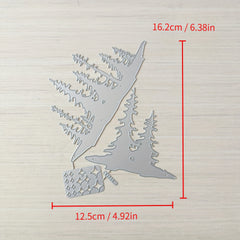 1pc Christmas Metal Cutting Dies Stencils Christmas Tree Letter Sleigh Scrapbook
