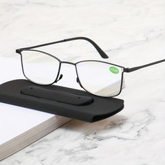 Light Blocking Glasses Square Clear Lens Computer Glasses for Men Women