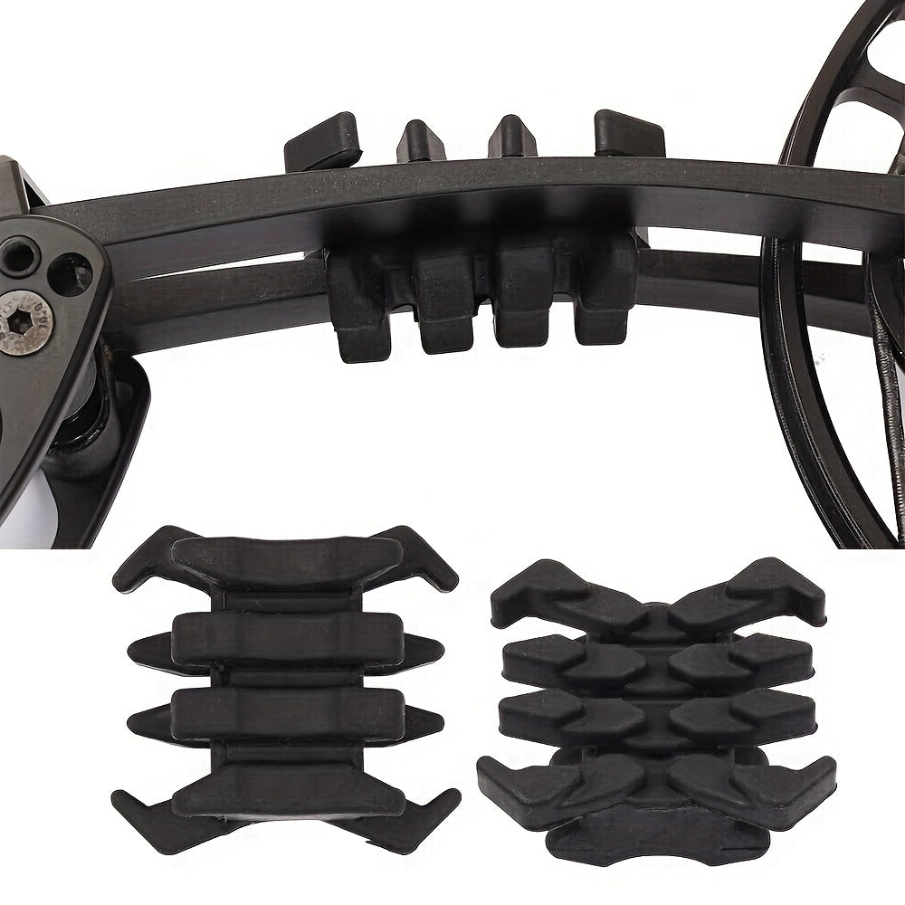 Archery Rubber Bow Limbs Vibration Damper Stabilizers for Compound Bows