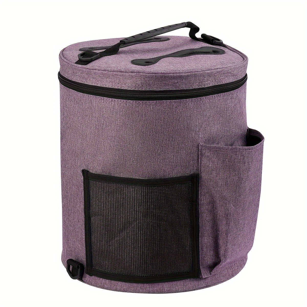 Needle Storage Bag Yarn Storage Large Capacity Knitted Handbag Crossbody Bag