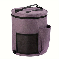 Needle Storage Bag Yarn Storage Large Capacity Knitted Handbag Crossbody Bag