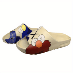 Cartoon Printed Non Slip Slides Indoor Slippers